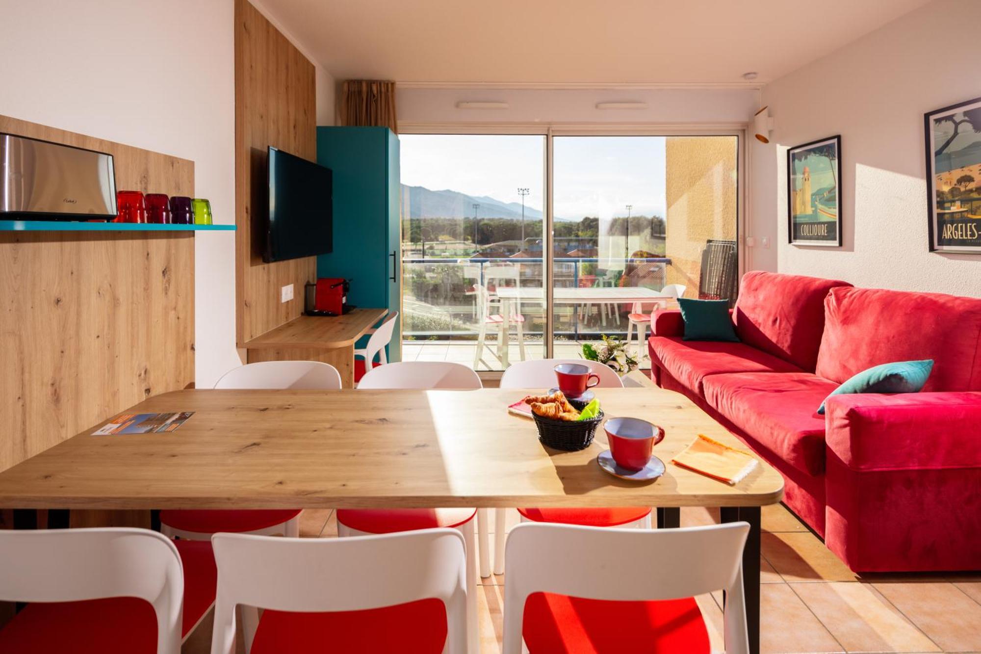 Appart Hotel Mer & Golf Port Argeles ภายนอก รูปภาพ
