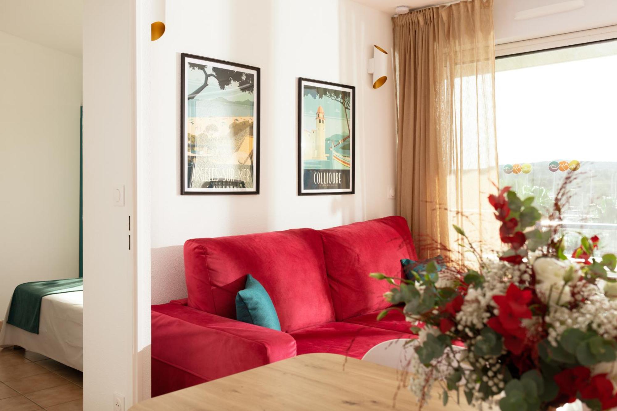Appart Hotel Mer & Golf Port Argeles ภายนอก รูปภาพ