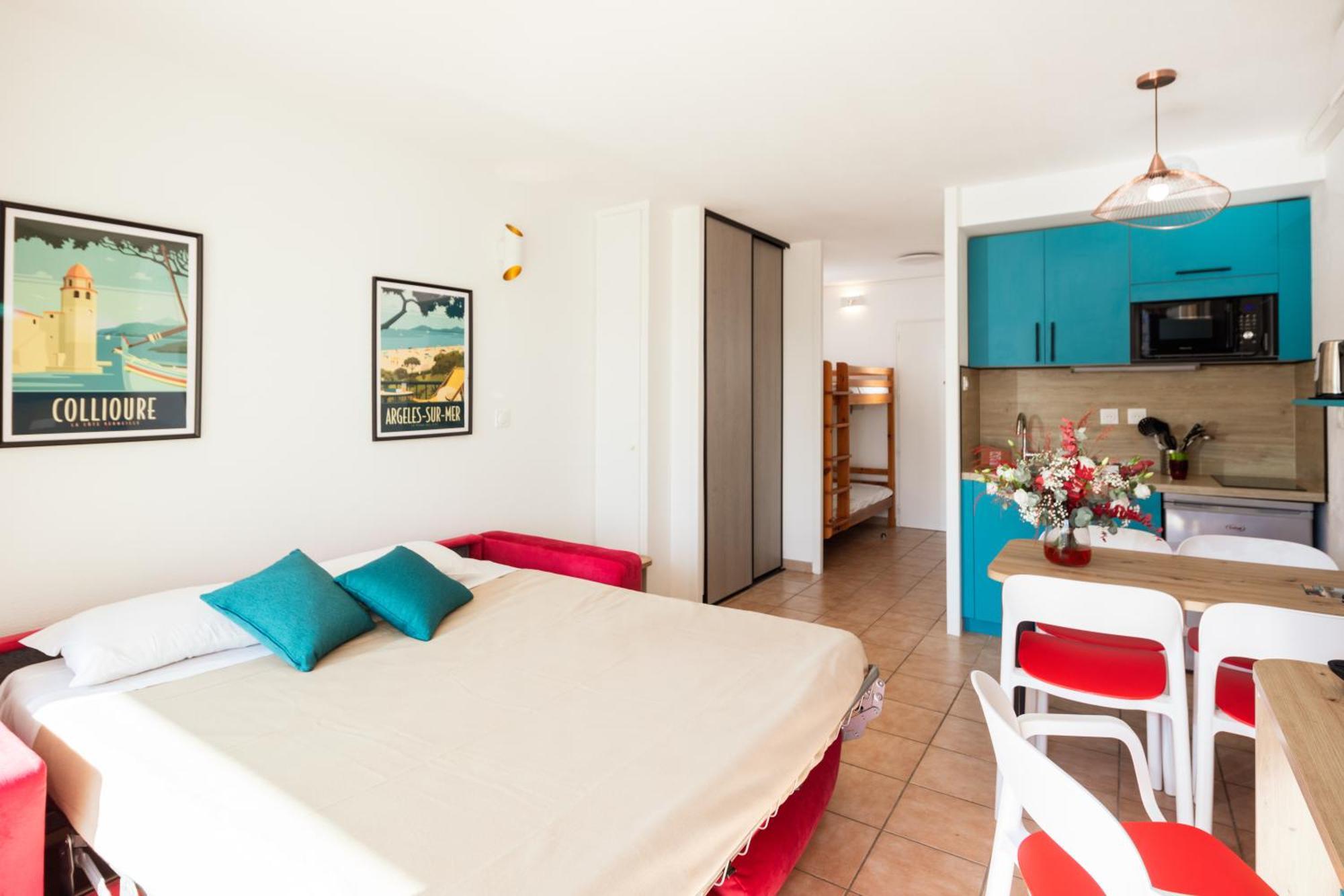 Appart Hotel Mer & Golf Port Argeles ภายนอก รูปภาพ
