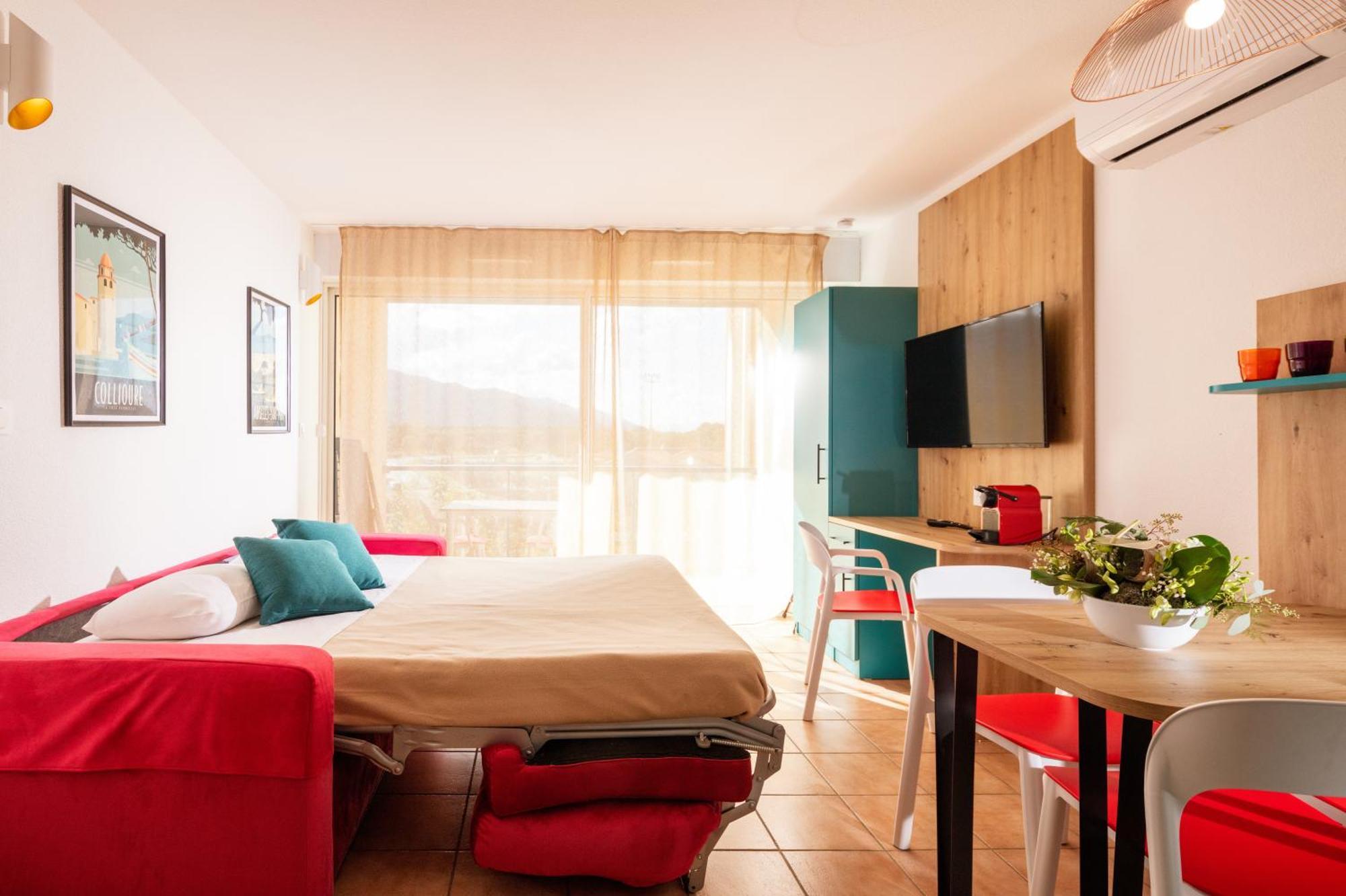 Appart Hotel Mer & Golf Port Argeles ภายนอก รูปภาพ