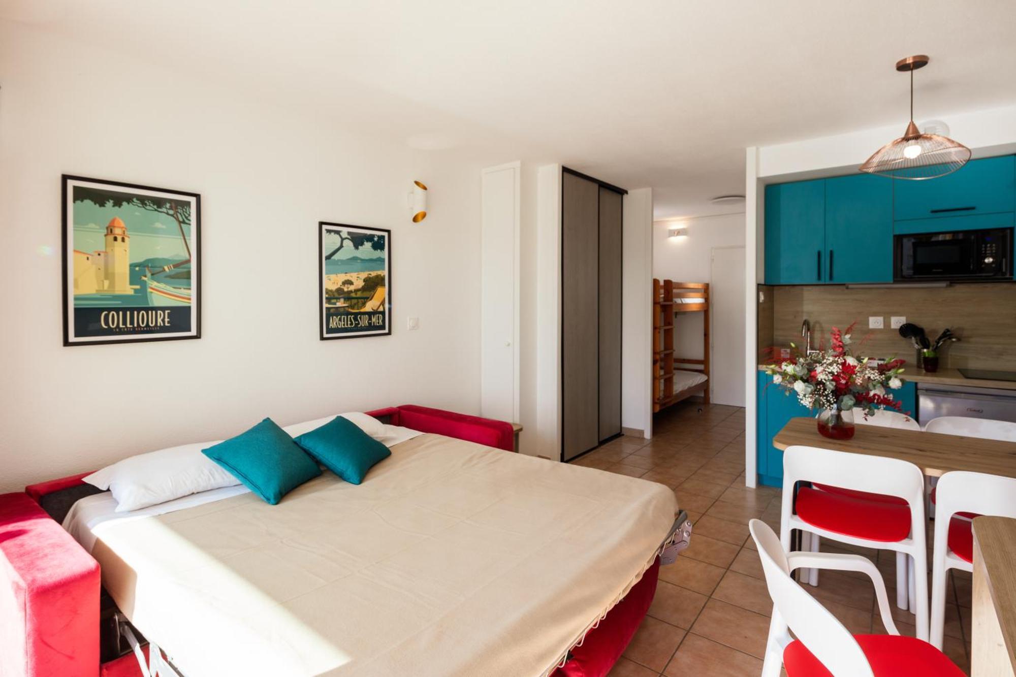 Appart Hotel Mer & Golf Port Argeles ภายนอก รูปภาพ